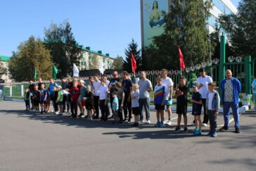 В Заинске провели соревнования среди отцов и сыновей