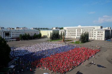 В День России кировчане установили рекорд по массовой зарядке