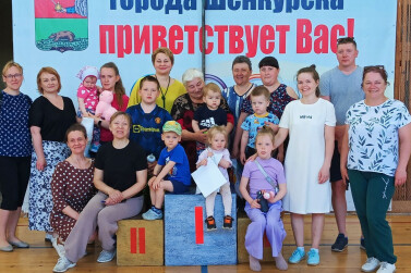 В Шенкурске прошло семейное спортивное мероприятие «Гонки карапузов»