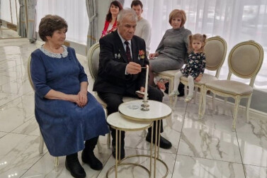 Пара из Северодвинска отметила бриллиантовый юбилей