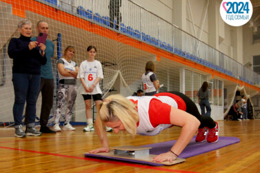 Вместе с мамой – на ГТО!