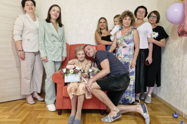 Липчанка отметила вековой юбилей