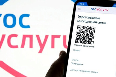 Электронное удостоверение многодетной семьи жители Ивановской области могут оформить на портале «Госуслуги»
