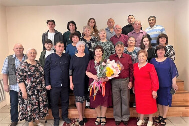  Владимир и Созиде Третьяковы отметили золотую свадьбу