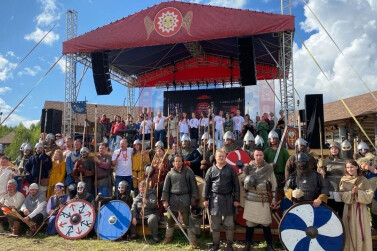 В Вологодской области прошел фестиваль «Небо славян»