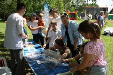 Большие семейные выходные прошли в Парке им. Ю.М. Лужкова