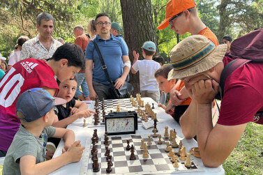 Большие семейные выходные прошли в Аршиновском парке