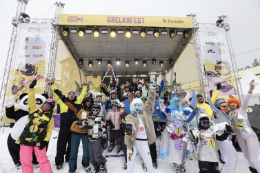 В Шерегеше стартовал XI фестиваль солнцекатания «ГрелкаФест — 2024»