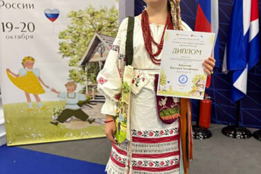 Юная псковичка победила на Всероссийском конкурсе «Семья и культурные традиции народов России»
