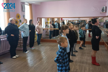 Детский ансамбль «Забава» отметил старт Года семьи