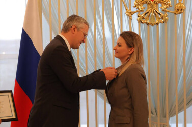 Камчатскую семью наградили орденом «Родительская слава»