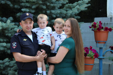 В Оренбуржье чествуют семьи полицейских