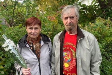 Любовь длиною в 55 лет: супругов Ивановых из Заинска поздравили с изумрудной свадьбой