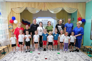 В Новомосковске искали олимпийский флаг