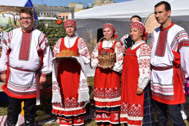 В Рязанской губернии прошли семейные праздники урожая
