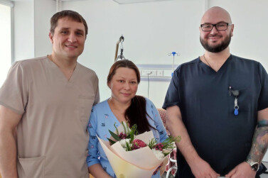 Аист прилетел