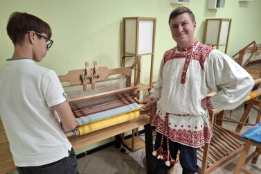 В Липецке открыта мастерская народных ремесел