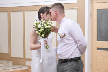 В Амурской области молодожены расписались накануне Дня Победы