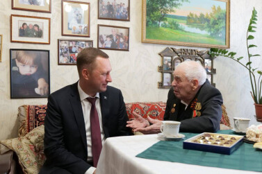 Ветеран Великой Отечественной войны отметил 100-летний юбилей
