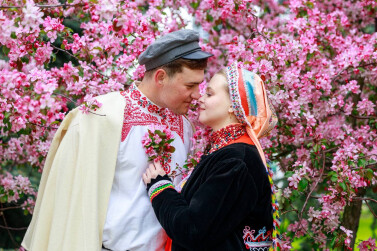 Липецкая пара сыграла свадьбу на выставке «Россия» в Москве