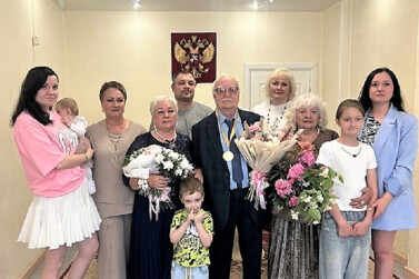 Полвека вместе: супруги из Саяногорска отметили золотую свадьбу