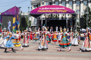 Большие семейные выходные прошли 14-16 июня в День города Улан-Удэ