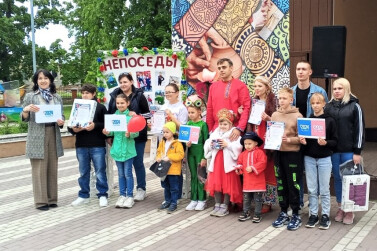 В Усмани прошел фестиваль молодых семей 