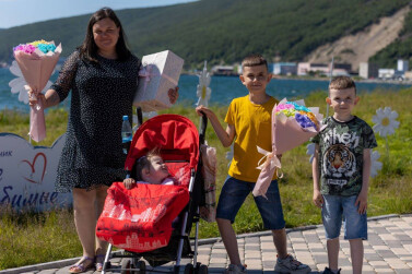 В парке «Маяк» провели семейный пикник «Родные, любимые»