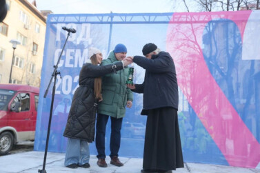Частички огня семейного очага «Сердце России» передали во все районы Тюменской области