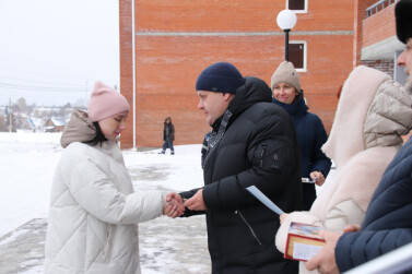 В Крапивинском округе заселили новый трехэтажный дом