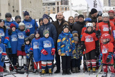 Мама, папа, я — хоккейная семья 