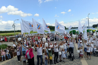 В Бронницах состоялся парад семей 