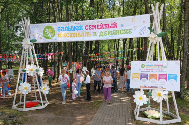 Большой семейный фестиваль впервые прошел в Демянске