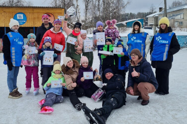 Папа, мама, я - конькобежная семья