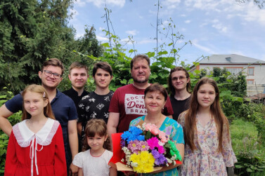 Многодетная семья Андреевых из Моршанска удостоена ордена «Родительская слава»