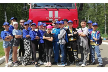 В гостях у спасателей